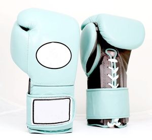 Guantes de boxeo Barato ODM Logotipo personalizado Profesional de cuero genuino Equipo de boxeo Entrenamiento profesional Guantes deportivos ganadores Venta caliente - Product Image 1