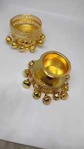 Portavelas Decorativo para la Noche de Diwali, Decoración para Bodas Indias, Eventos, Jardines, Decoración para Templos Pooja, Diyas Decorativos Tradicionales - Product Image 5