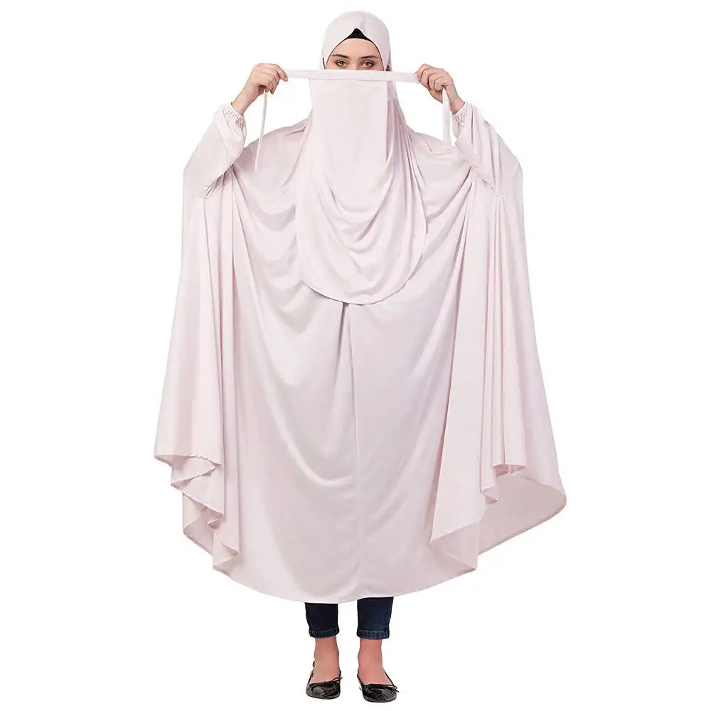 الجملة مخصص رمضان الإسلامي النقاب عيد مقنعين النساء مسلم الحجاب فستان الصلاة جلباب عباءة طويلة غطاء كامل ثوب العبايات