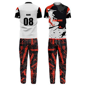 Uniformes de cricket pour hommesEnsemble d'uniformes de cricket en polyester blanc à vendre Ensemble de sublimation Pantalon d'équipe de cricket en vrac - Product Image 5