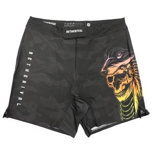 Pantalones Cortos de Entrenamiento de Kickboxing, Grappling y Jiu Jitsu en Tallas Grandes, Hechos con Tela Resistente de Muay Thai, Ideales para Boxeo y Entrenamiento de MMA - Product Image 5