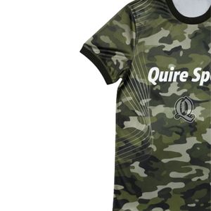 เสื้อฟุตบอลผ้าโพลีเอสเตอร์แห้งเร็วสีเขียวสำหรับฝึกซ้อมกลางแจ้งชุดทีม - Product Image 5