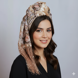 Écharpes brodées par le concepteur avec l'art fin et le tissu confortable - Product Image 4