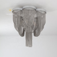 Terzani Atlantis LED Plafonnier Aluminium Gland Chaîne Lustre Surface Monté Lampe Bureau À Domicile SAA Ce Rohs