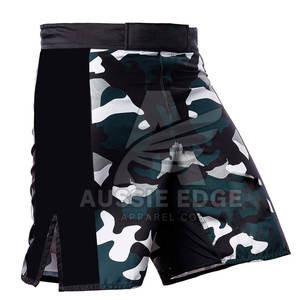 Nuevos Shorts MMA de Color Sólido para Hombre, Servicio OEM, Shorts MMA Personalizados al por Mayor - Product Image 3