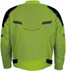 Chaqueta Cordura Armor personalizada para hombre, ropa de carreras transpirable e impermeable, equipo de conducción de larga distancia para motocicleta - Product Image 3