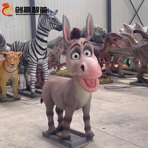 Animaux de ferme amusants, âne animatronique à vendre - Product Image 1