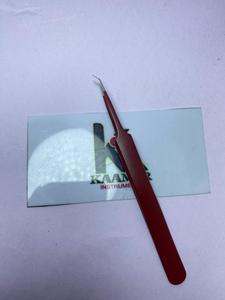 Pinzas Profesionales para Pestañas de Acero Inoxidable con Agarre Suave, Diseño Ergonómico Antimagnético, Funcionamiento Suave, Pinzas para Extensión de Pestañas - Product Image 3