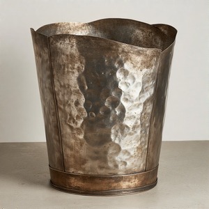 Poubelle en métal gaufré PureBin Pro poubelle pour bureau à domicile cuisine Restaurant salle de bain-pour la gestion des déchets de papier - Product Image 4