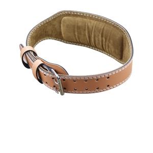 เข็มขัดยกน้ำหนักหนังวัวสำหรับฟิตเนสเข็มขัดยกน้ำหนัก - Product Image 2