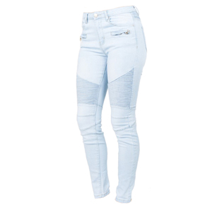 Vente en gros de jeans pour femmes coupe skinny, extensibles, taille haute, écologiques, vintage, longueur cheville, tendance, décontractés, pour tous les jours - Product Image 1