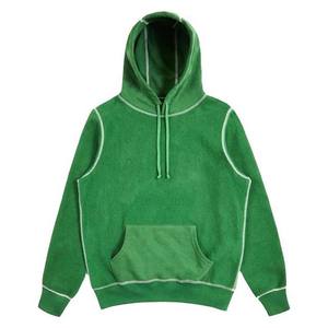 Sweat à capuche surdimensionné en molleton brossé pour homme, vêtement en coton avec couture contrastante, vente en gros, service OEM - Product Image 2