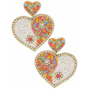 Pendientes de Cuentas Hechos a Mano, Joyería Boho de Moda, Accesorios de Moda para Mujeres y Niñas a Precio Económico - Product Image 1