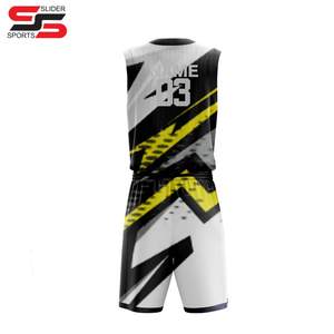 Uniforme de baloncesto de calidad superior con el mejor diseño personalizado 2025, uniforme de baloncesto con nombre de equipo personalizado de secado rápido - Product Image 2