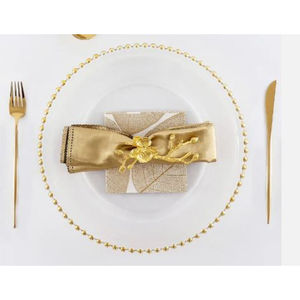 Vaisselle Vaisselle Chargeur Assiette Antique Design Décoration Accessoires Pour Hôtel Restaurant Fournitures - Product Image 3