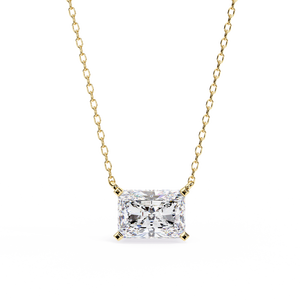 Pendentif en or 18 carats avec un magnifique diamant cultivé en laboratoire, pendentifs et breloques en diamant - Product Image 5