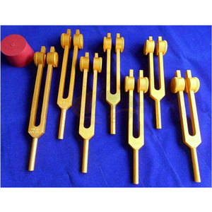 JACKBILLY Tenedores de afinación de grado médico Varios colores Pesos fijos Instrumento de diagnóstico profesional de aleación de aluminio no magnético - Product Image 2