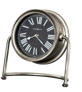 Reloj de Metal de mesa, superventas, reloj decorativo de mesa redonda, diseño moderno, reloj con acabado plateado, reloj de mesa Vintage - Product Image 1