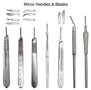 Professional Manual Stainless Steel Safety Surgical <b>Scalpel</b> <b>Blades</b> Retractable Foldable CE Certified Hospital Use SurgiRight - Product Image 4