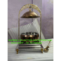 Plats chauffants en acier inoxydable de qualité supérieure avec supports-Chauffe-buffet pour hôtels et restaurants, idéal pour les mariages, les fêtes et les banquets