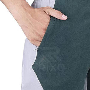 Pantalones cortos para correr con contraste de Color a precio barato hechos en Pakistán, pantalones cortos cómodos de alta calidad para hombres - Product Image 5