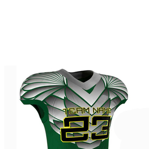 Uniforme de football américain sur mesure de haute qualité, respirant, antibactérien, technique d'impression, grandes tailles, nouvelle arrivée, personnalisable - Product Image 5