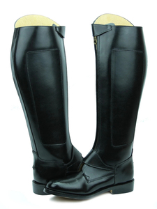 Bottes d'équitation pour hommes de haute qualité en cuir véritable, bottes hautes à fermeture éclair longue avec MOQ personnalisé - Product Image 5