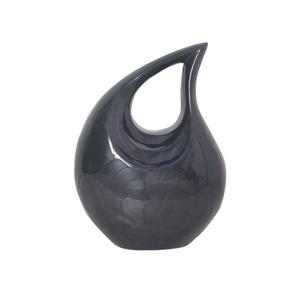 Vente chaude personnaliser urne de crémation en forme de larme avec petit coeur dernier Style urnes adultes personnalisables artisanat urnes funéraires grand - Product Image 2