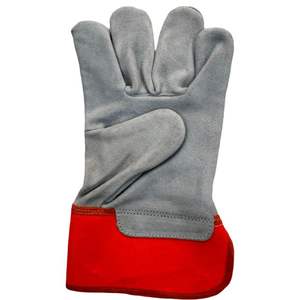 Gréeur en cuir à usage général pour la construction robuste Gants canadiens à forte demande de vache fendue - Product Image 4