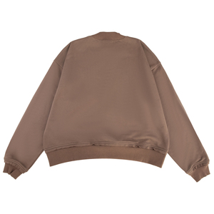 เสื้อสเวตเชิ้ตผู้หญิงขายส่ง รับทำโลโก้ เสื้อสเวตเชิ้ตคอกลมผ้าฝ้ายสำหรับผู้หญิง เสื้อสเวตเชิ้ตผู้หญิงทันสมัย ผลิตจากผ้าเนื้อนุ่ม - Product Image 5