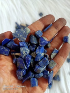 Puces de Lapis Lazuli Naturel en Vrac, Perles de Cristal Bleues pour Artisanat, Méditation, Décoration Feng Shui, Vente en Gros - Product Image 3