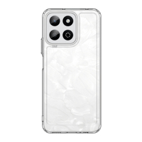 Coque de téléphone portable souple antichoc en TPU couleur unie avec boutons électroplaqués pour Honor Magic