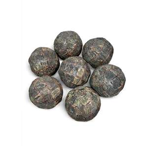 Boules décoratives en bois style rustique campagnard pour la décoration intérieure, ornements de table, centre de table primitif pour ferme - Product Image 6