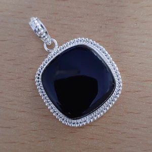 Colgantes de plata de ley 925 para mujer, de 11 MM de bisel accesorio de ajuste, taza de collar cuadrado de diseño, accesorios de joyería - Product Image 5