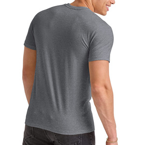 T-shirt court à col polo pour hommes 100% coton épais 320gsm personnalisé, design surdimensionné et respirant avec coupe carrée et poids lourd - Product Image 6