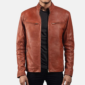 แจ็กเก็ตหนังบุนวมสำหรับผู้ชายแจ็กเก็ตหนังสำหรับผู้ชายดีไซน์ตามสั่ง - Product Image 6