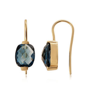 ต่างหู925อเมทิสต์สีเงินสเตอร์ลิงประดับพลอยอเมทิสต์สไตล์คลาสสิกของขวัญสำหรับงานแต่งงานสำหรับผู้หญิงหรูหรา - Product Image 4