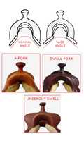 Selle Western en cuir véritable teint à la tambourine, avec arceau durable, pour cheval (Modèle B vendu), taille et couleur personnalisables, Inde