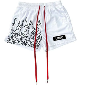 Dernier modèle de short de basket-ball respirant avec logo personnalisé pour hommes, short de sport en maille de fitness à séchage rapide pour hommes, taille USA, vente en gros - Product Image 4