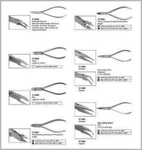 ชุดคีมจัดฟันสแตนเลสอุปกรณ์ทันตกรรมสำหรับคลินิก - Product Image 3