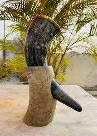 Echoes North Artisan Vikingo Beber Cuerno Hecho a mano Ecológico Animal Timeless Cuerno Taza Inspirado Legendario Nórdico Tradición - Product Image 3