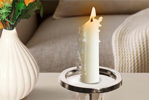 Candelabro de Aluminio Fundido Listo para Exportar para Sala de Estar, Decoración del Hogar India, Candelabro para Mesa de Comedor para Festivales - Product Image 6