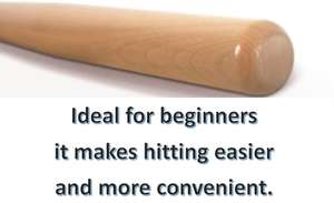 Bois de criquet massif Battes de baseball en bois massif hautement polies et robustes - Product Image 4