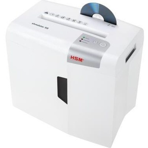 HSM Shredstar X8 P-4 High-Performance White/Silver Particle Cut <b>Paper</b> Shredder for Staples <b>Paper</b> Clips Credit Cards CDs/DVDs - Product Image 4
