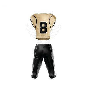 Uniforme de football américain sur mesure de qualité supérieure meilleur tissu uniforme de football américain pour hommes - Product Image 2
