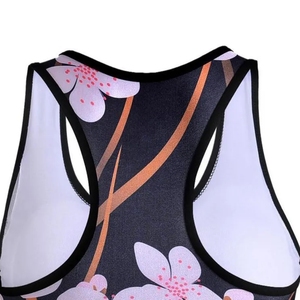 Top vente en gros Fitness femmes Sexy sport soutien-gorge Fitness respirant solide Gym course une épaule culture sport soutien-gorge - Product Image 3
