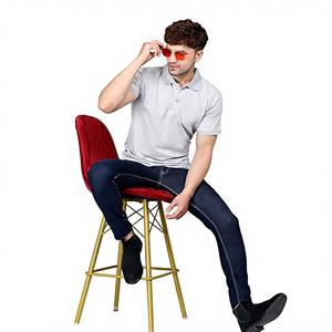 Camisas Personalizadas para Hombre de Tallas Grandes, Jersey de Alta Calidad en Spandex/Poliéster, Estampado Digital Sólido, Método de Tejido No Tejido, Bordado - Product Image 4
