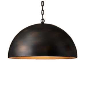 Lámpara colgante martillada de latón metálico Estilo panal Lámpara colgante de metal con acabado en polvo decorativo - Product Image 5