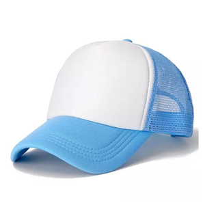 Profesional hecho personalizado nombre del equipo sombrero de camionero fabricante de Pakistán servicio OEM diseño 5-Panel 100% algodón bordado a mano - Product Image 1