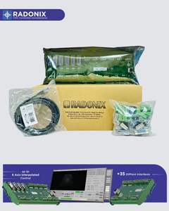 Controlador de enrutador de 3 ejes de bajo costo RADONIX PC-Smart 3AS para máquinas CNC de piedra para paneles de enrutador XYZ - Product Image 4